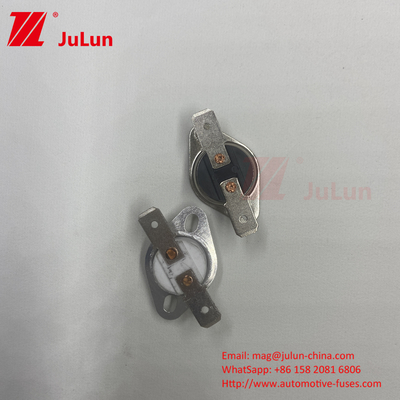 KSD301 KSD302 KSDCترموستات دو فلزی سفارشی ، AC 125V 250V سوئیچ دیسک حرارتی نامگذاری شده