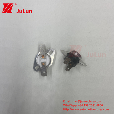 رابط سوئیچ هرمال AC250VMدستوری تنظیم مجدد محافظ حرارتی اجاق مایکروویو استفاده از بیش از حرارت KSD ترموستات دو فلزی