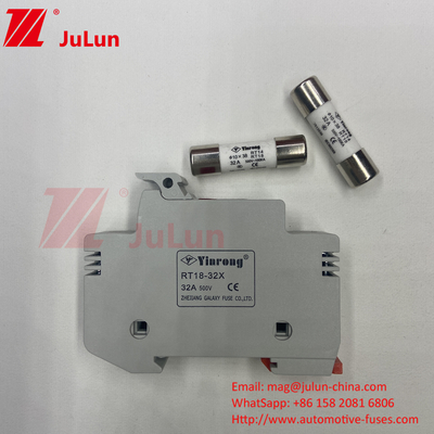 PV-30 CE TUV 10*38mm Dc 6A,8A,10A,12A,15A,20A,25A,32A PV خورشیدی Dc 1000V فیوز با فیوز برای حفاظت از ماژول خورشیدی PV