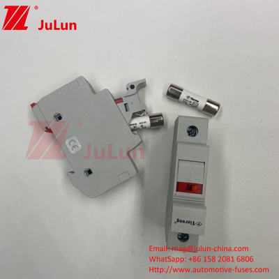 قیمت پایین 10X38mm PV خورشیدی سرامیکی DC فیوز لینک 1000vdc 20A کوتوله PV فیوز سریع دمایی فیوز سرامیکی برای محافظت از مدار