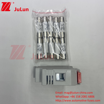 کارخانه حرفه ای BYPV-18 یک قطب 16a 1000v فیوز سرامیکی استوانه ای با ظرفیت شکستن 30kA