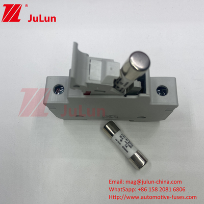 کارخانه حرفه ای BYPV-18 1pole 16a 1000v Dc Din Rail Fuse Holder با 1500v Dc فیوز برای خورشیدی