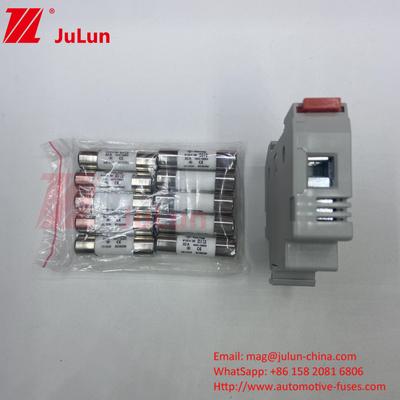 حفاظت خورشیدی خورشیدی RT18-32 15A 20A 32A نگهدارنده فیوز با شاخص LED برای S