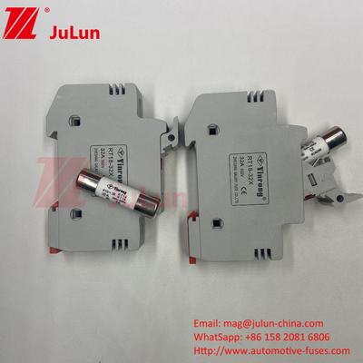 IEC60269.6 استاندارد 1000VDC فیوز خورشیدی ولتاژ بالا حامل فیوز خورشیدی دریایی با فیوز