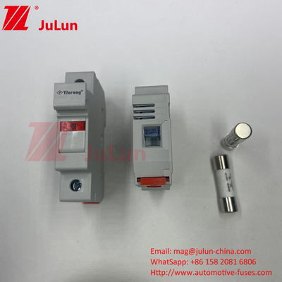1000VDC 32A دارنده فیوز خورشیدی با فیوز برای اینورترهای PV RT18-32 15A 20A 32A دارنده فیوز با شاخص LED برای خورشیدی P