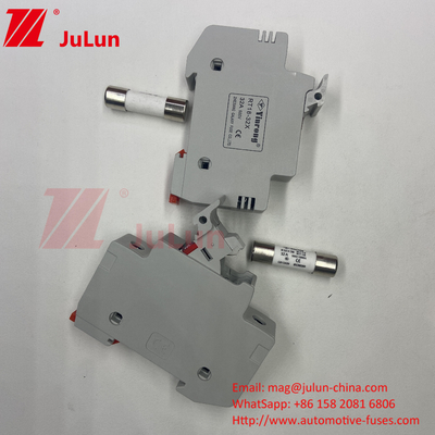 1500VDC قابلیت شکستن فیوز خورشیدی PV فیوز خورشیدی PV DC 1000V 15A-32A برای حفاظت الکتریکی در سیستم PV