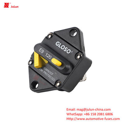 حفاظت از مدار الکترونیک خودرو با چراغ LED جعبه فیوز چند راه SBH-6PD پیچ 30A-500A دو قطب 32V دستی