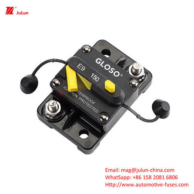 حفاظت از مدار الکترونیک خودرو با چراغ LED جعبه فیوز چند راه SBH-6PD پیچ 30A-500A دو قطب 32V دستی