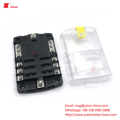ANS قطعات اتوماتیک مدار الکترونیک جریان 30-50A دارنده فیوز بولت کوچک برای سیستم خودرو می تواند قطع کننده مدار را تنظیم کند