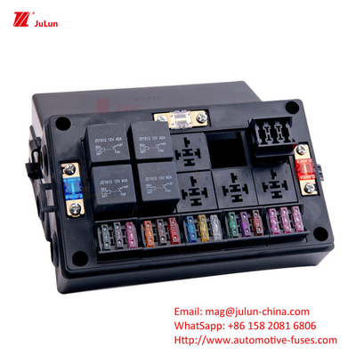 نگهدارنده فیوز خودرو، مناسب برای 30A-500A جریان، CE / ASTA گواهینامه قطع کننده مدار خودرو بولت نگهدارنده فیوز 32V