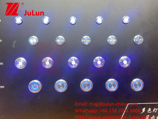 16 میلی متری حلقه ای روشن شده LED لحظه ای IP67 12mm/16mm/19mm/22mm/LA38/XB2 دکمه سوئیچ فلزی دکمه فشار فلزی