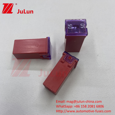 JCAS060.X وسایل نقلیه ترافیکی 32V 58V فیوز های تیغه خودرو در آمپرایز های مختلف با لوگو سفارشی