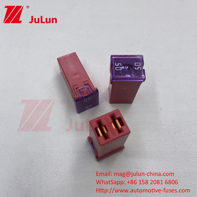 JCAS060.X وسایل نقلیه ترافیکی 32V 58V فیوز های تیغه خودرو در آمپرایز های مختلف با لوگو سفارشی