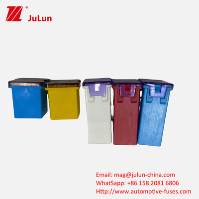 OEM Blade Fuse SBFC J FLF N برای وسایل نقلیه جاده ای فیوز های الکتریکی خودرو ویژه لیتل اتومبیل فیوز مربع 32V 58V
