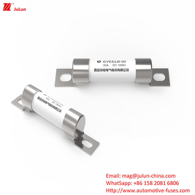 EVEELB 1000V 10A-50A لوله گرد با بولت نوع فیوز اتومبیل