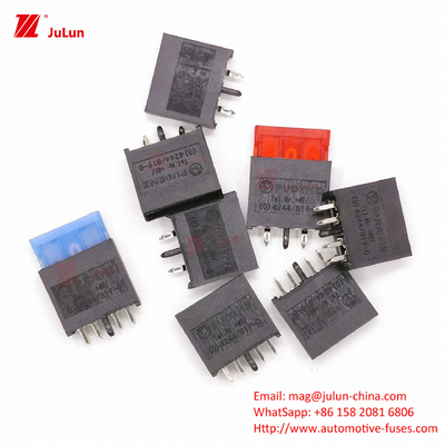 ANS / MIDI موتورسیکلت دستي بازنشستن قطع کننده مدار EU UL 32V 30A-500A مس نگهدارنده فیوز خودرو