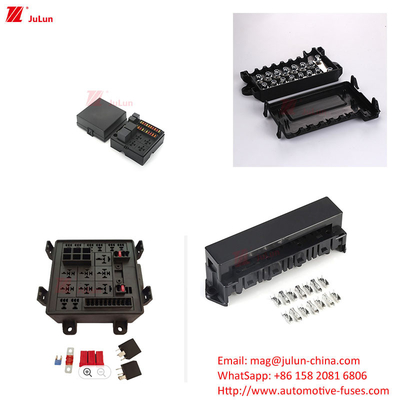 Eu UL 32V 30A-500A تماس مس وسایل نقلیه الکتریکی بازنشستگی دستوری بازنشستگی مدار شکسته پلاستیکی خانه پلاستیکی / نایلون