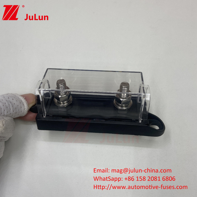 ABS زنک آلیاژ مس 5mm 20mm 20A نگهدارنده فیوز برای 24VDC 32VDC 72VDC
