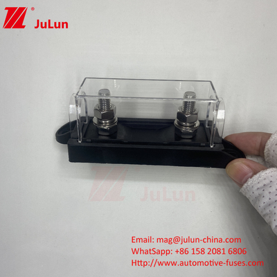 ABS زنک آلیاژ مس 5mm 20mm 20A نگهدارنده فیوز برای 24VDC 32VDC 72VDC