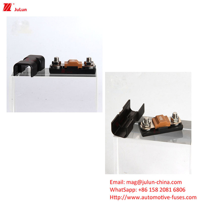 ابعاد خارجی قطعات جانبی خودرو استانداردهای UL اتحادیه اروپا و نگهدارنده فیوز / جعبه برای 30A-500