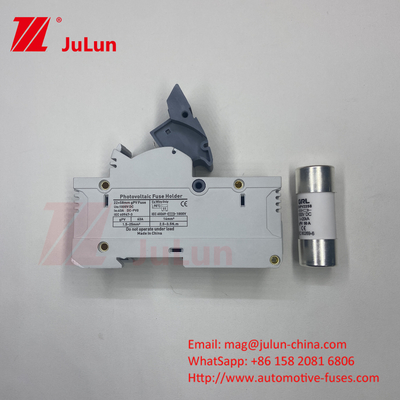 1000 ولت حامل فیوز خورشیدی PV با فیوز DNPVF1-32 14*51mm 1000dc 250 315 350 فیوز خورشیدی Pv 1500v فیوز Conne
