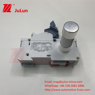 فیوز خورشیدی PV برای فتوولتائیک DC1000V 10X38 نگهدارنده فیوز سرامیکی با سوئیچ جدا کننده 10X