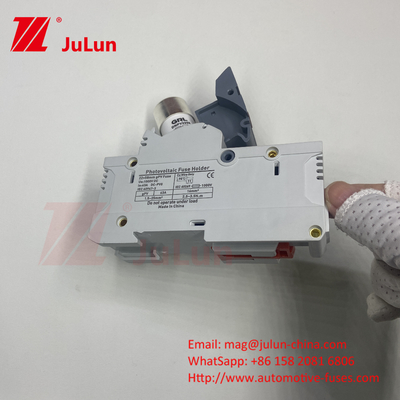 اینورتر خورشیدی فتوولتائیک با 14x51mm Din Rail Solar Fuse Holder / Solar Pv Fuse Holder