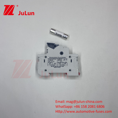 اینورتر خورشیدی فتوولتائیک با 14x51mm Din Rail Solar Fuse Holder / Solar Pv Fuse Holder