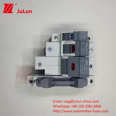 فیوز خورشیدی PV با عنصر فیوز نقره ای مواد 32A 3P 10 * 38 1000VDC