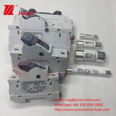 1000VDC 15A فیوز فتوولتائیک خورشیدی برای استفاده از انرژی خورشیدی