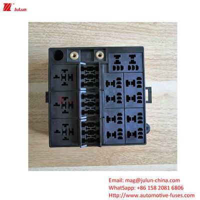 ابعاد خارجی خودرو جعبه فیوز 32V تماس مس درجه بندی شده حامل فیوز خودرو استاندارد UL اتحادیه اروپا