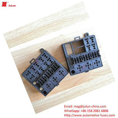 ابعاد خارجی خودرو جعبه فیوز 32V تماس مس درجه بندی شده حامل فیوز خودرو استاندارد UL اتحادیه اروپا