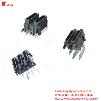 نگهدارنده فیوز اتومبیل کم ولتاژ یک قطبی 32V تماس مس درجه بندی نگهدارنده فیوز اتومبیل 30A-500A استاندارد UL اتحادیه اروپا