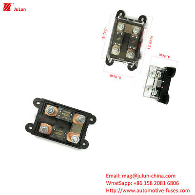 قطع کننده مدار موتورسیکلت ANS / MIDI با تماس های مس 30A-500A برای فیوز بولت
