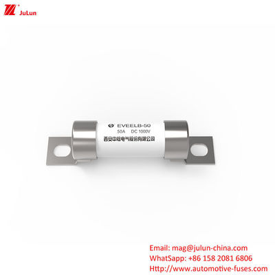 حفاظت از پیچ بولت EV فيوز شارژر EV قابل حمل برای راه حل شارژ قابل حمل DC1000V 10A-50A