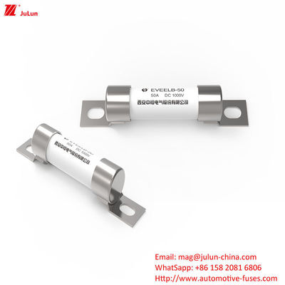EVEELB ترمینال فیوز شارژ سریع وسیله نقلیه الکتریکی متوسط نوع 10A تا 50A DC 1000V