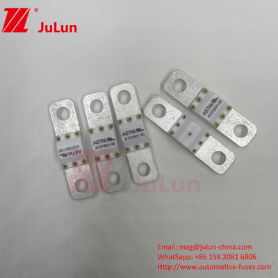 ASTM A121601-100A فیوز های شارژ خودروهای الکتریکی 125 ولت 3KA-8KA -40.C تا 105.C 63VDC-125VDC