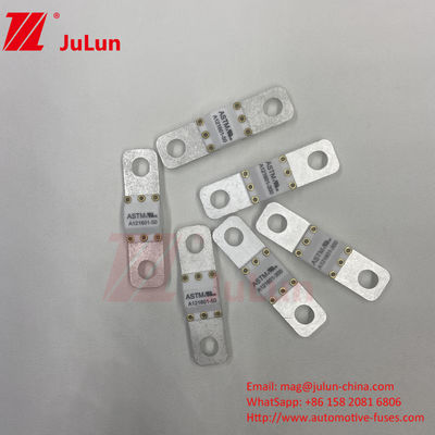 A121601-250A 125VDC ASTM فيوز های نوع ترمینال برای وسایل نقلیه الکتریکی سرامیکی