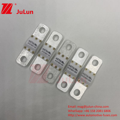 ASTM 300A 125VDC بولت پیچ فیوز A121601 برای حفاظت از وسایل نقلیه الکتریکی