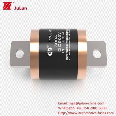 10KA 20KA 300A فیوز های خودروهای الکتریکی برای محافظت از مدار کوتاه با حداکثر ولتاژ نامی 500VDC
