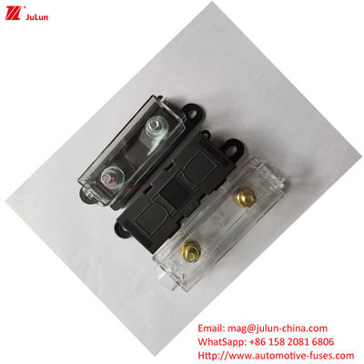 32V DIN نگهدارنده فیوز 30A-500A EU UL استاندارد تماس مس خانه پلاستیکی بولت نگهدارنده فیوز