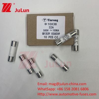 2A AC220V / AC380V / AC500V / AC690V / AC800V سیستم خورشیدی فیوز های حرارتی برای حفاظت از رشته های خورشیدی