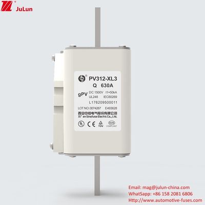 DC1500V ایمنی فیوز سرامیکی برای سیستم خورشیدی با تایید