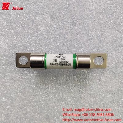 EV315 سری میانه پیچ فیوز های خودروهای الکتریکی 10-60A 500V 20kA ظرفیت شکستن