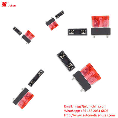 خانه های پلاستیکی ایمن قطع کننده مدار خودرو 30A-100A سیستم الکتریکی خودرو نگهدارنده فیوز مس