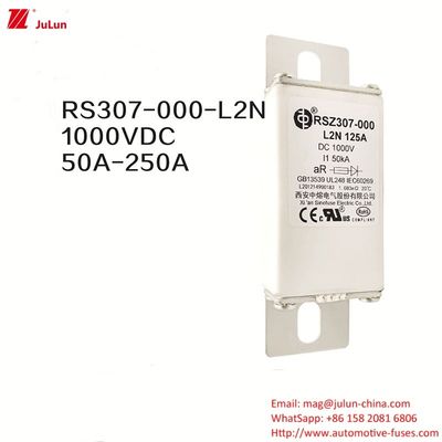 100A بولت بر روی EV DC شارژر سریع / شارژ سریع وسایل نقلیه الکتریکی RSZ307-000-L2N فیوز