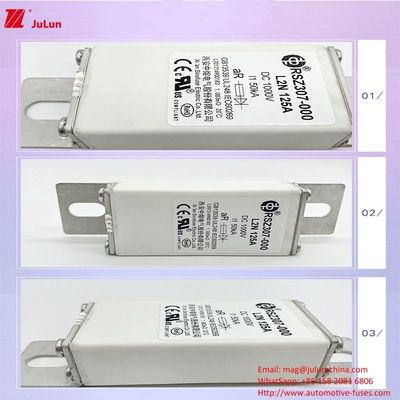 فیوز خودروهای الکتریکی DC1000V با ظرفیت شکستن 25KA