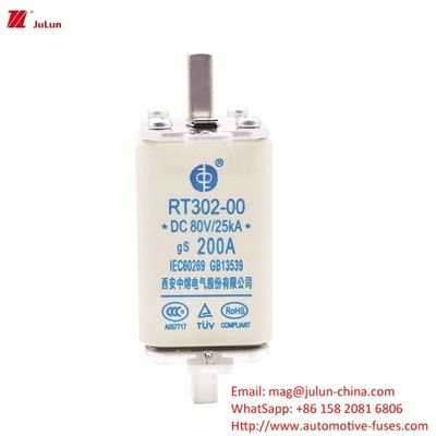 فیوز DC 200A با ولتاژ متوسط برای شارژ خودروهای الکتریکی