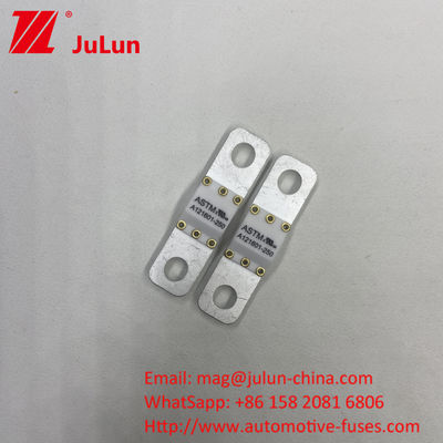 A121601-250A A121601-200A ASTM فیوز تیغه اتومبیل مس برای باتری ذخیره انرژی الکتریکی با جریان بالا
