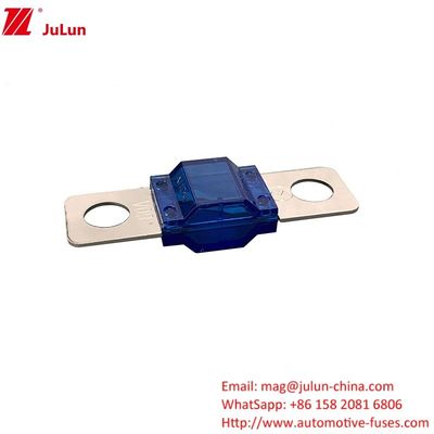 فیوز فلج مربع کوچک با سوراخ گرد با 3KA / 6KA / 8KA برای سیستم حفاظت از وسایل نقلیه الکتریکی